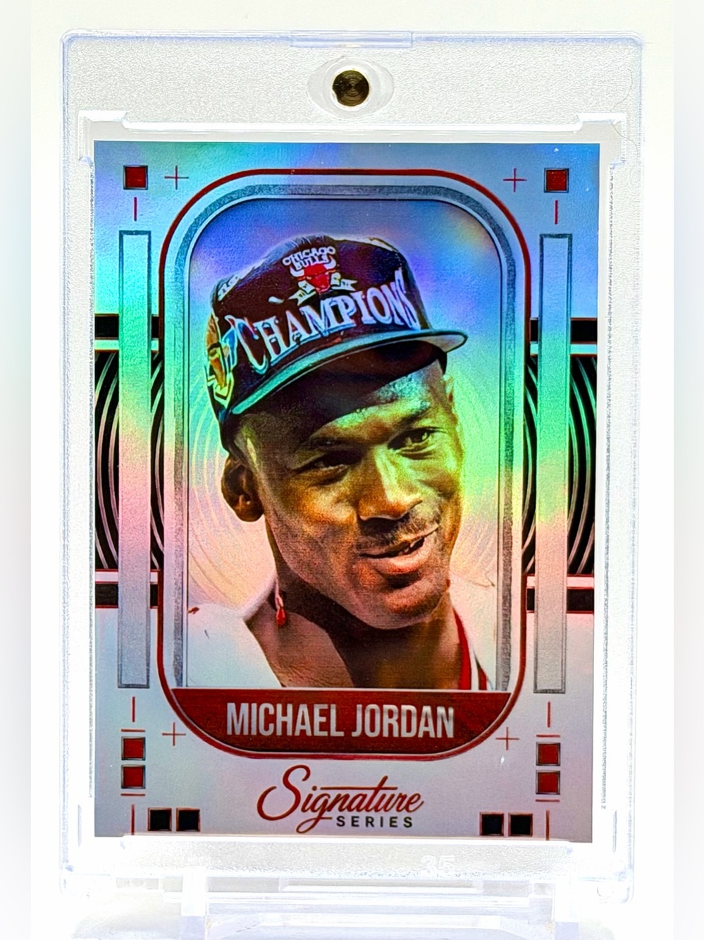 Michael Jordan Signature Series Holo Custom Card Set (5 Cards) | 918 Customs